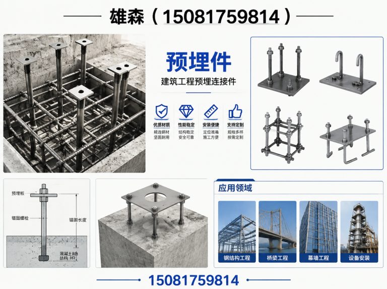 磁县地脚螺栓展示图